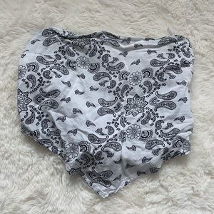 bandana adjustable tie tube top